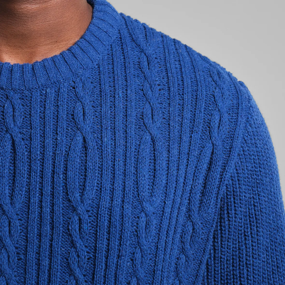 Outlet Sweater Ludvika Royal Blue Knitwear