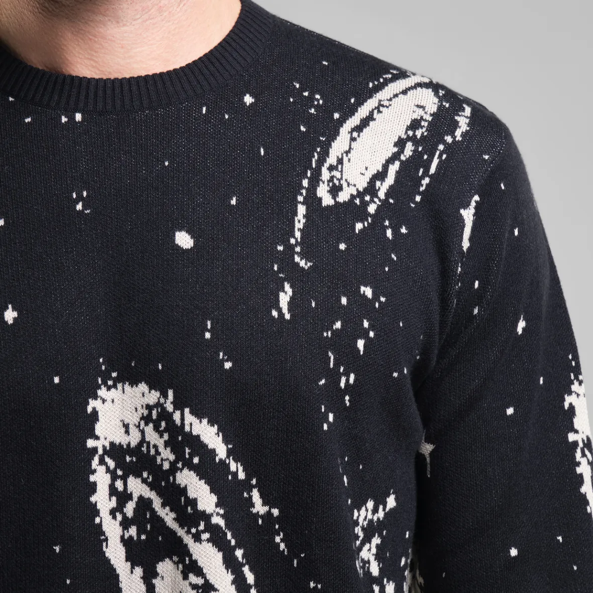 Cheap Sweater Mora Galaxy Black Knitwear