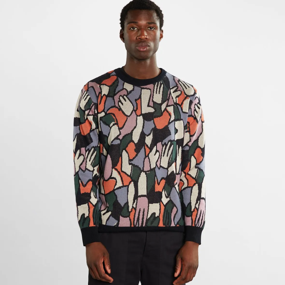 Shop Sweater Mora Lucas Multi Color Outlet