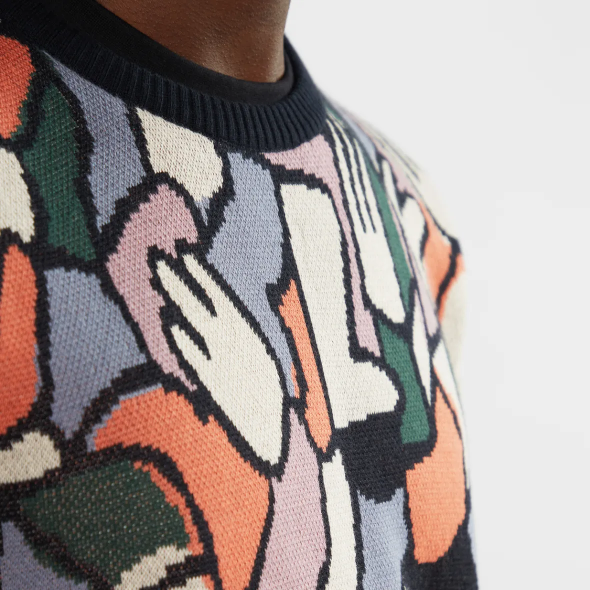 Shop Sweater Mora Lucas Multi Color Outlet