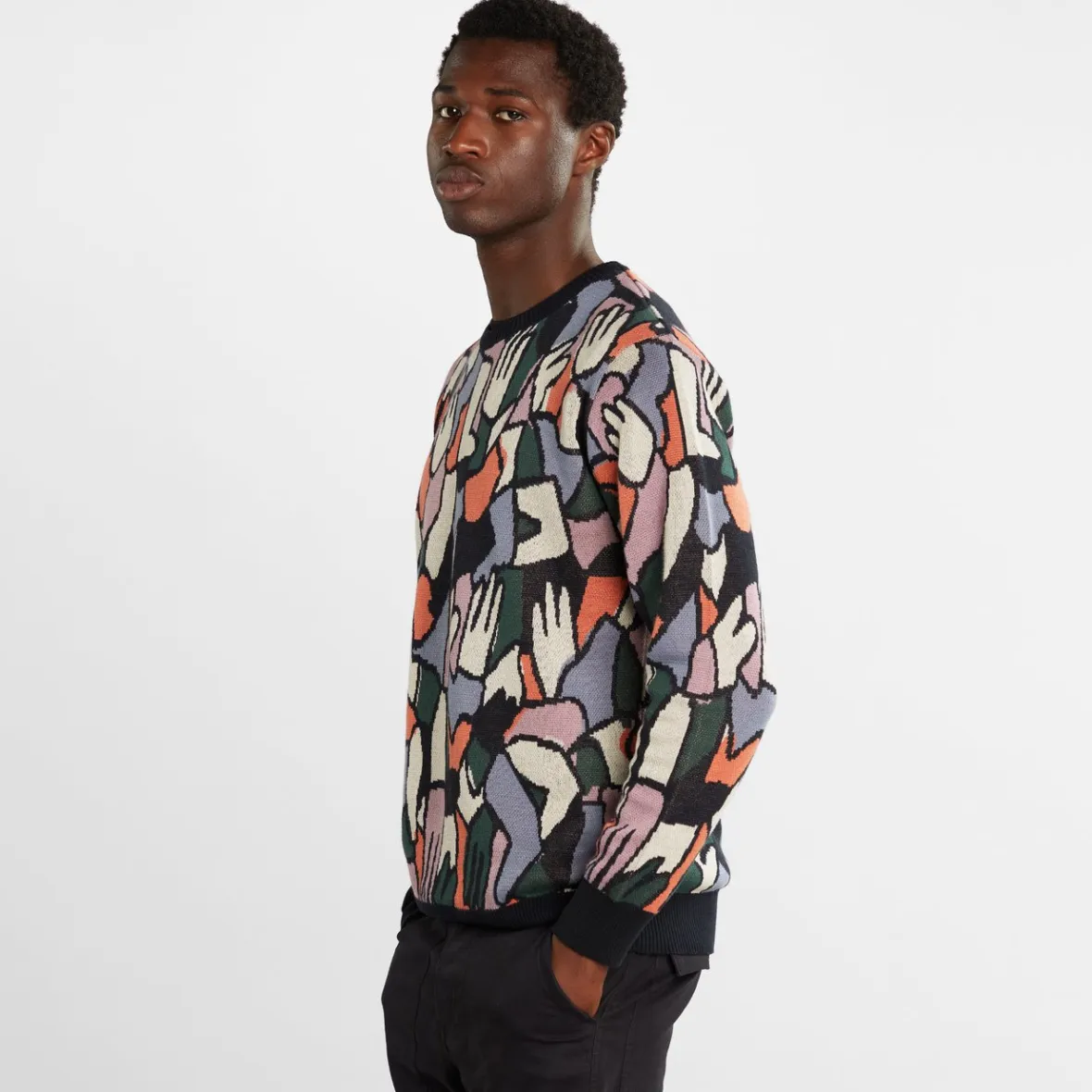 Shop Sweater Mora Lucas Multi Color Outlet