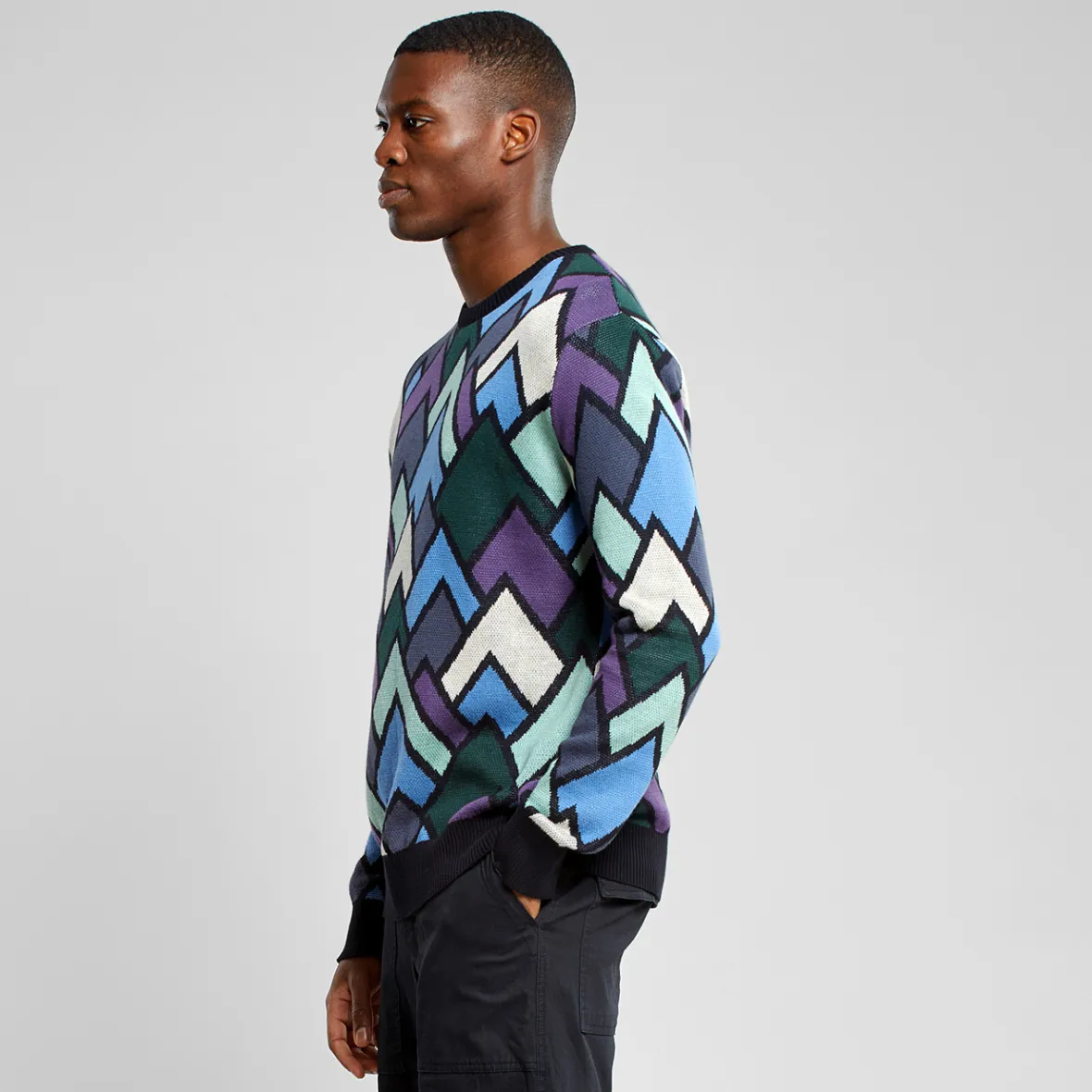 Outlet Sweater Mora Mountain Triangle Multi Color Knitwear