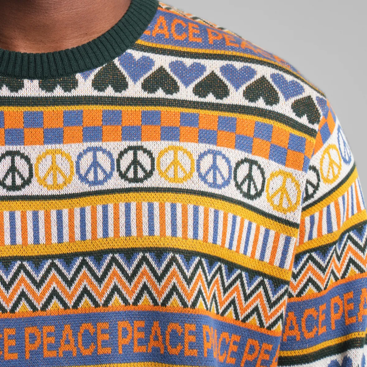 Outlet Sweater Mora Peace Dark Green Knitwear