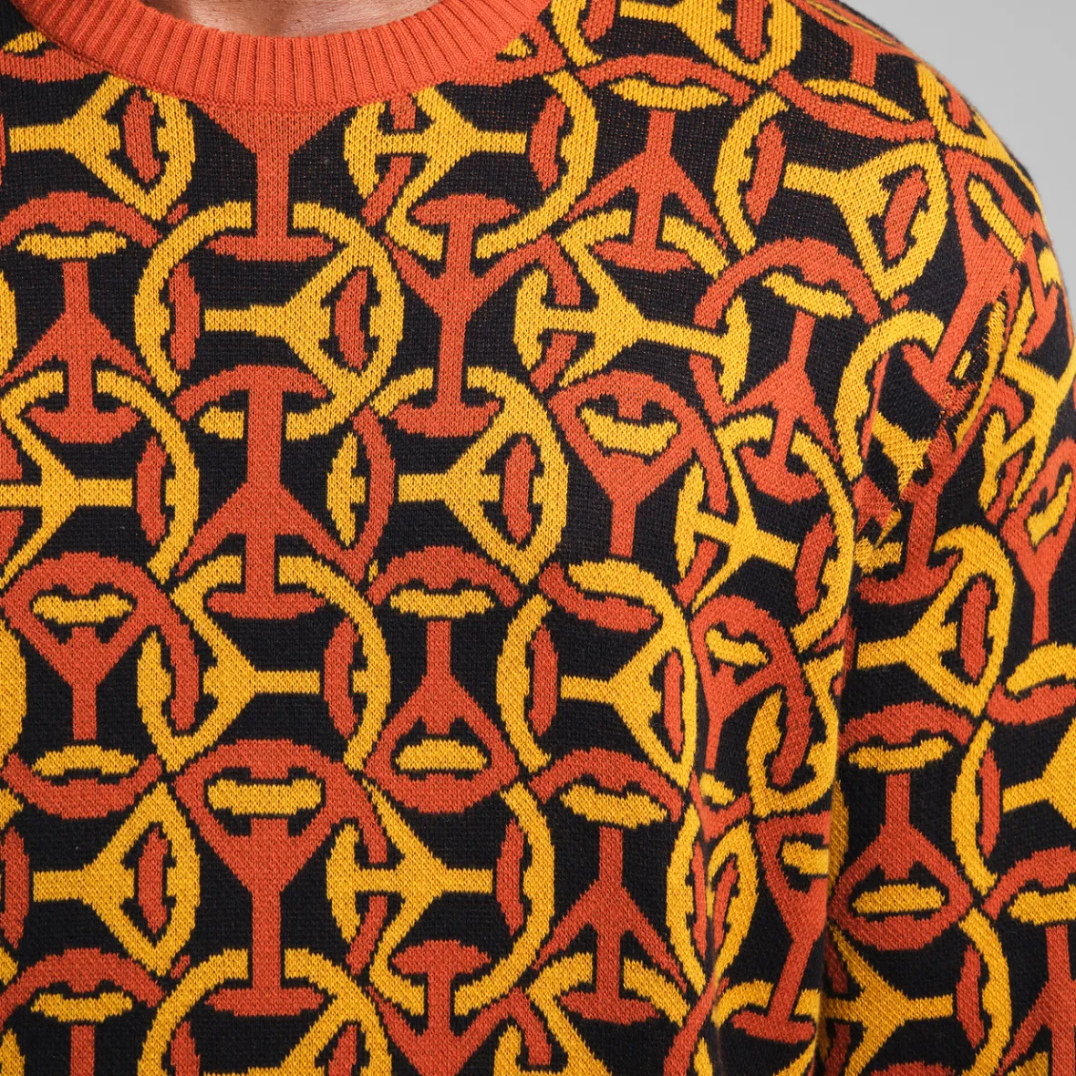 Flash Sale Sweater Mora Peace Link Multi Color Knitwear
