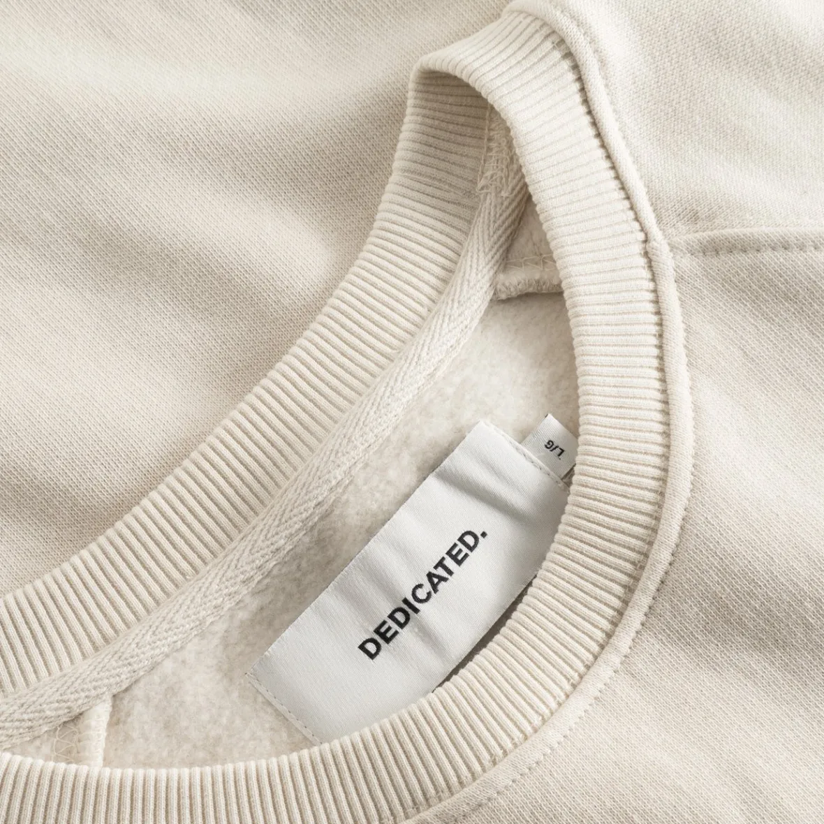 Flash Sale Sweatshirt Malmoe Base Oat White Basics | Sweats