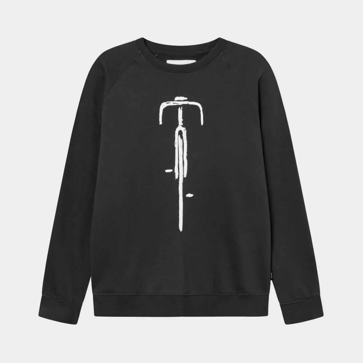 Sale Sweatshirt Malmoe Bike Front Charcoal Sweats