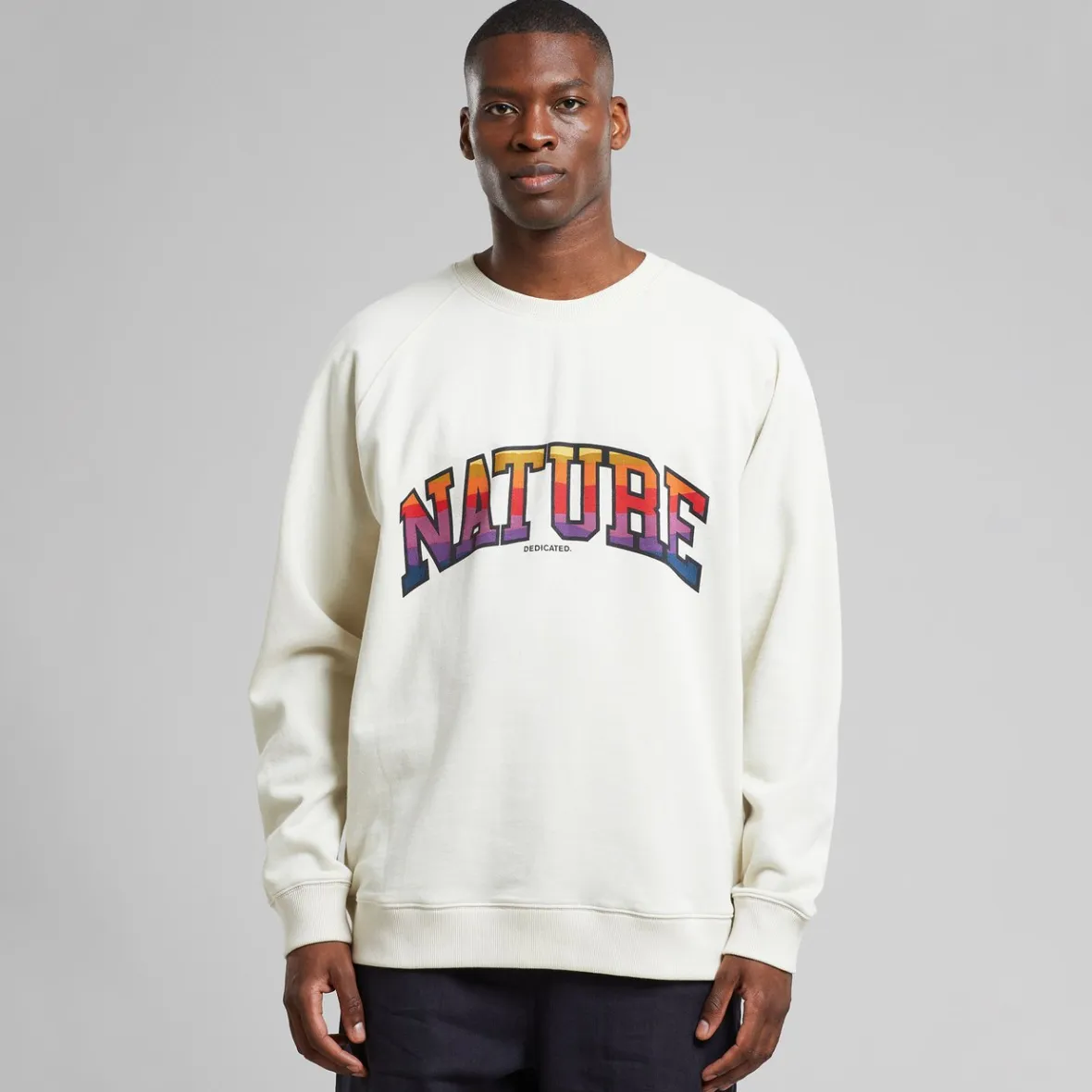 Online Sweatshirt Malmoe Nature Sunset Oat White Sweats