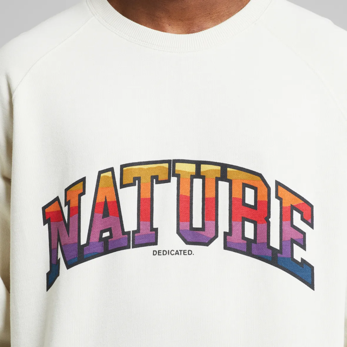 Online Sweatshirt Malmoe Nature Sunset Oat White Sweats