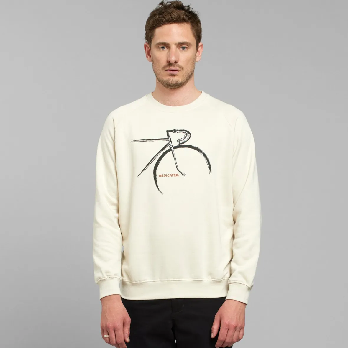 Best Sweatshirt Malmoe Side Bikes Oat White Outlet