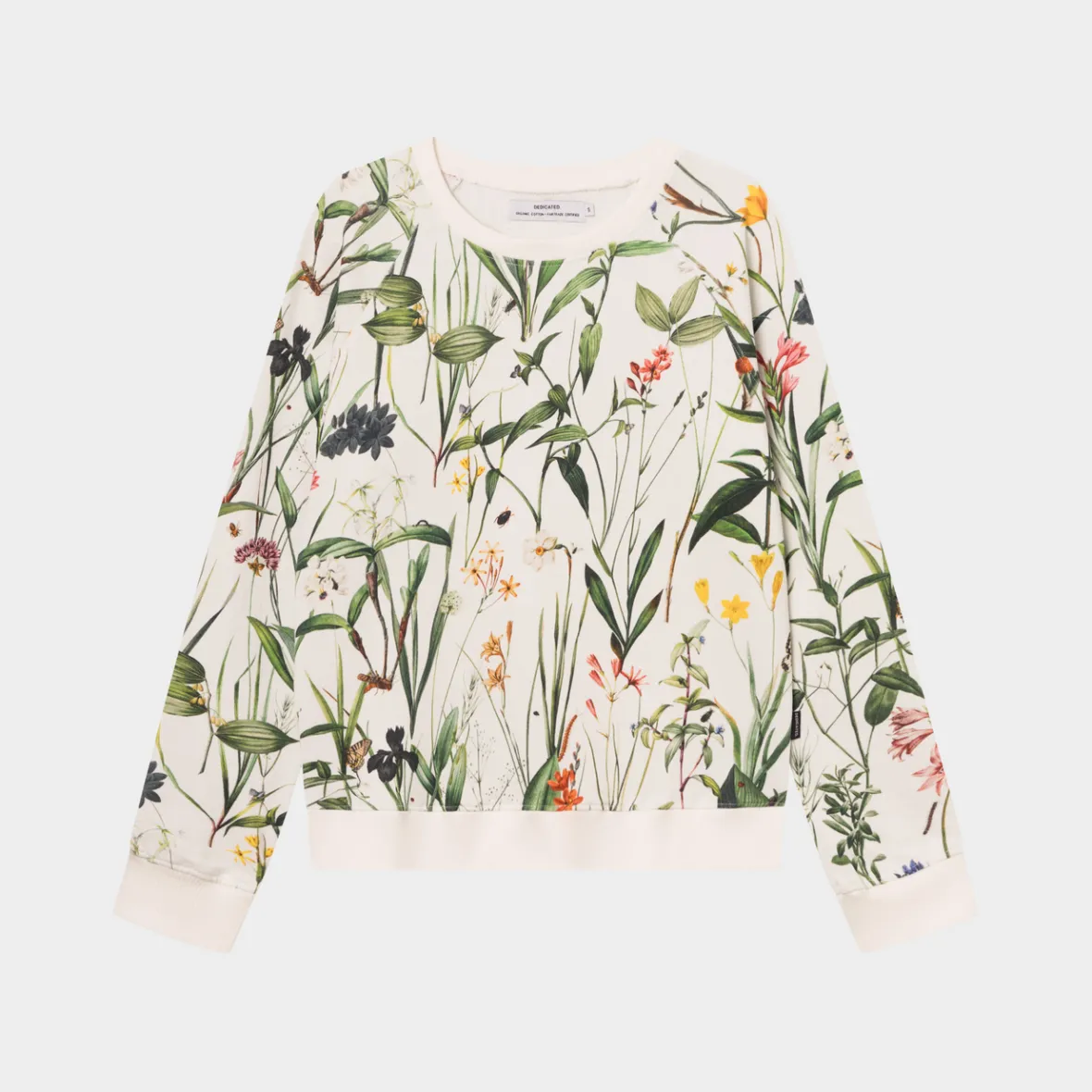 Best Sweatshirt Ystad Flower Field Off-White Women Sweats