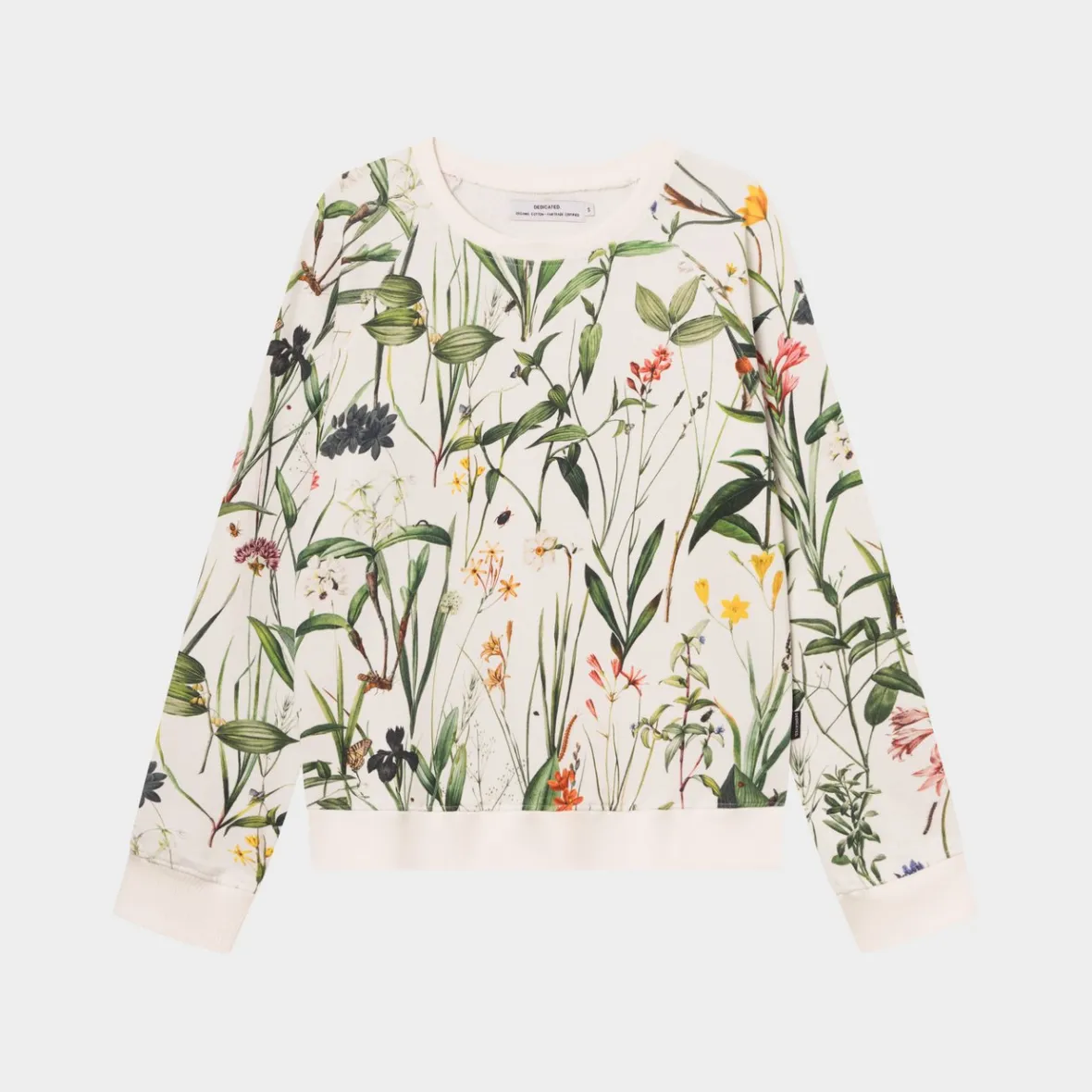 Cheap Sweatshirt Ystad Flower Field Off-White Women Sweats