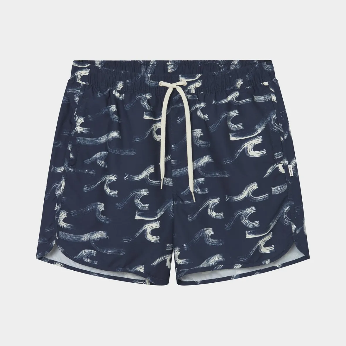 Sale Swim Shorts Sandhamn Brushed Waves Navy Swimwear