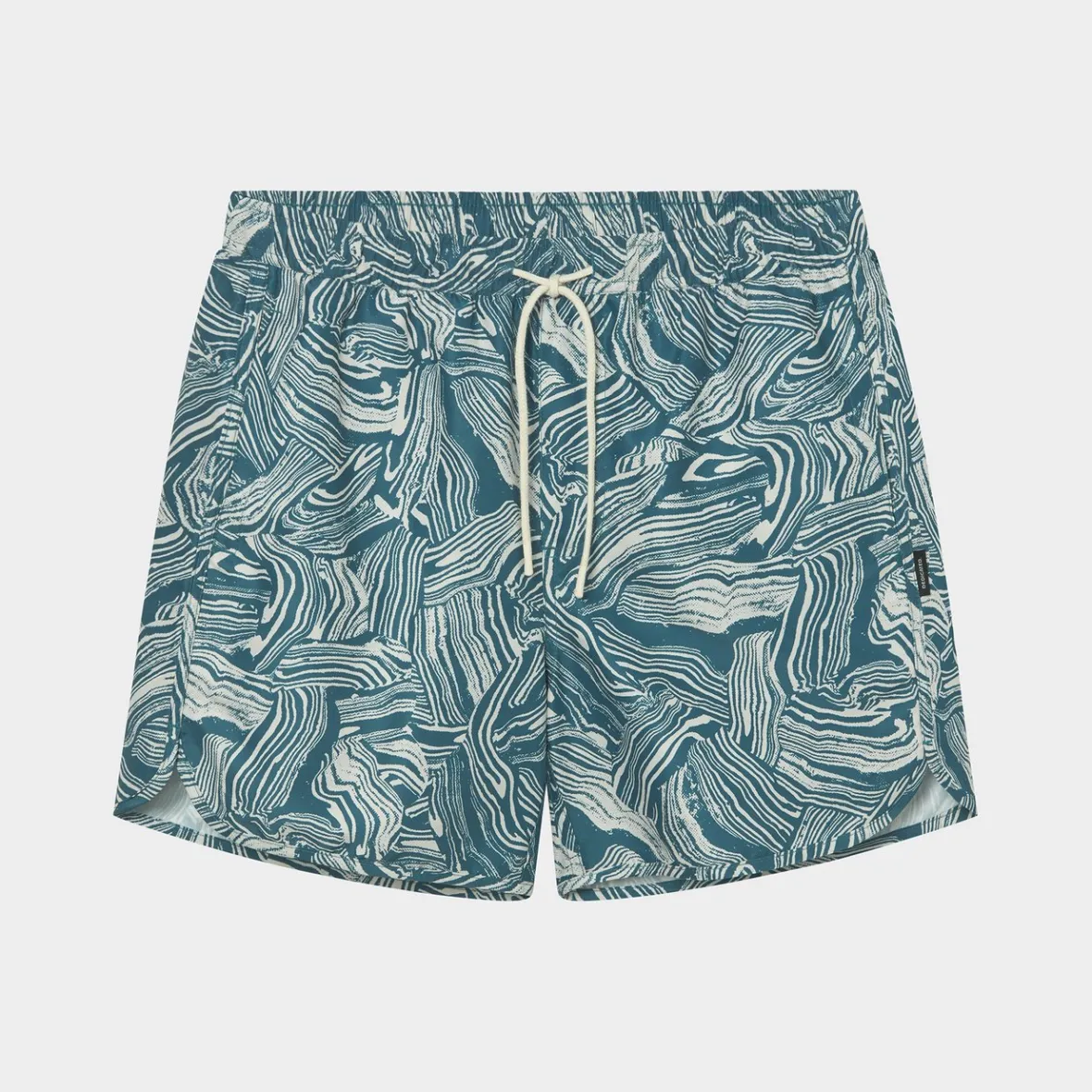 Online Swim Shorts Sandhamn Clay Swirl Blue Swimwear