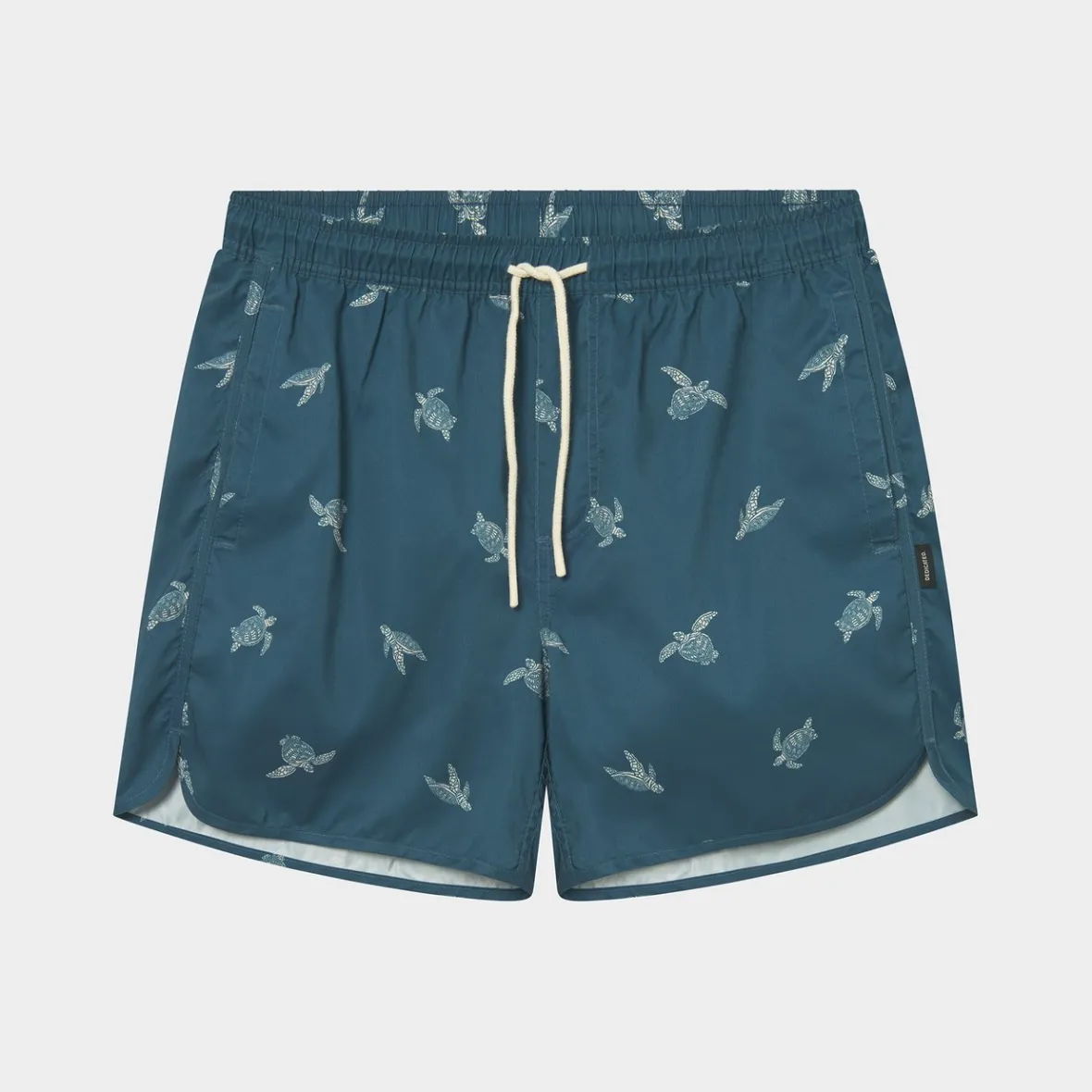 Cheap Swim Shorts Sandhamn Sea Turtles Majolica Blue Swimwear