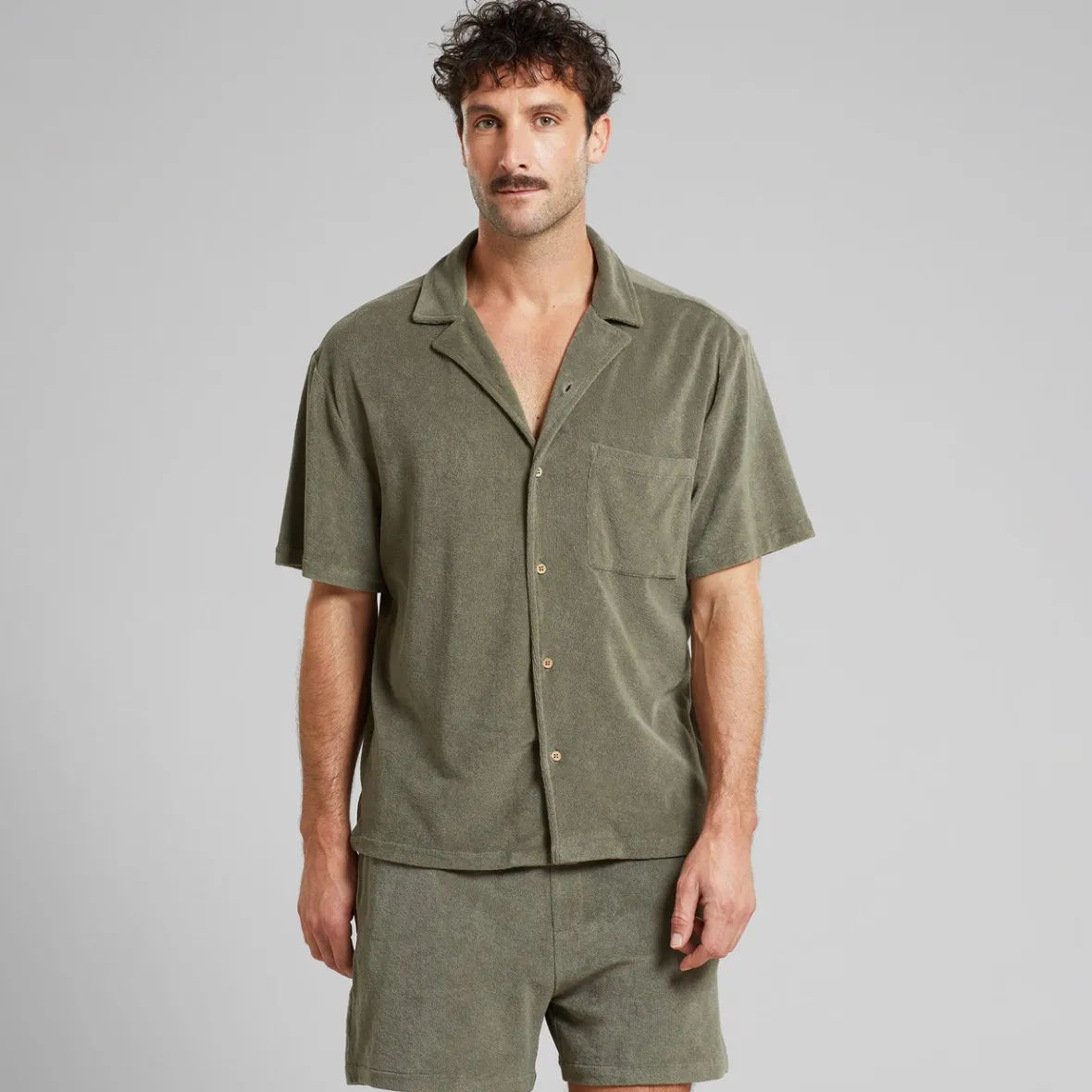 Best Sale Terry Shirt Marstrand Vertiver Green Shirts | Swimwear