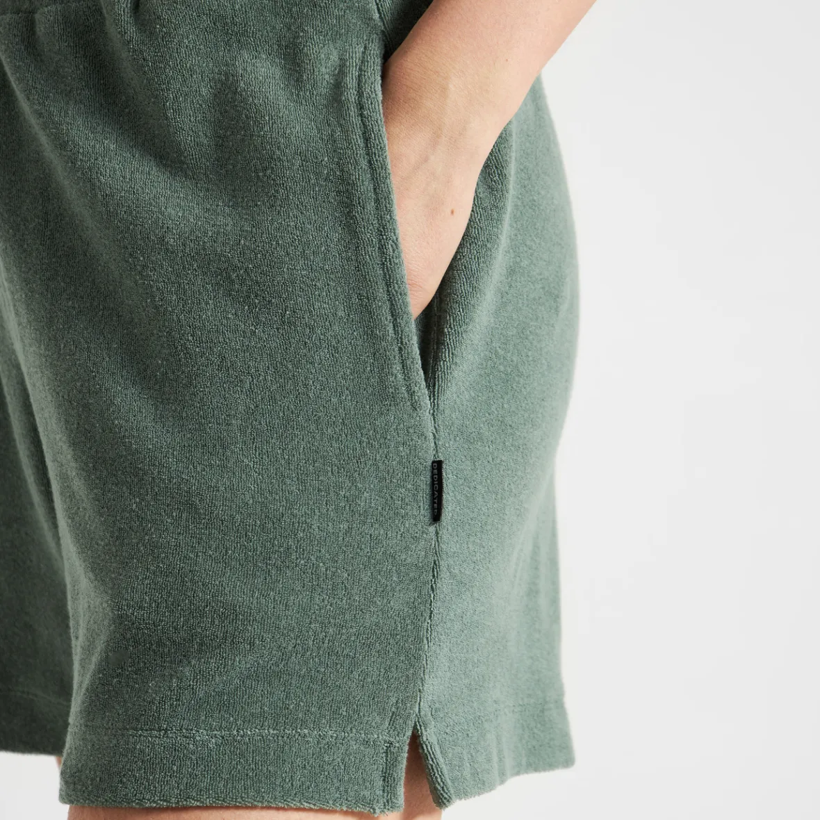 Hot Terry Shorts Aspudden Duck Green Women Outlet