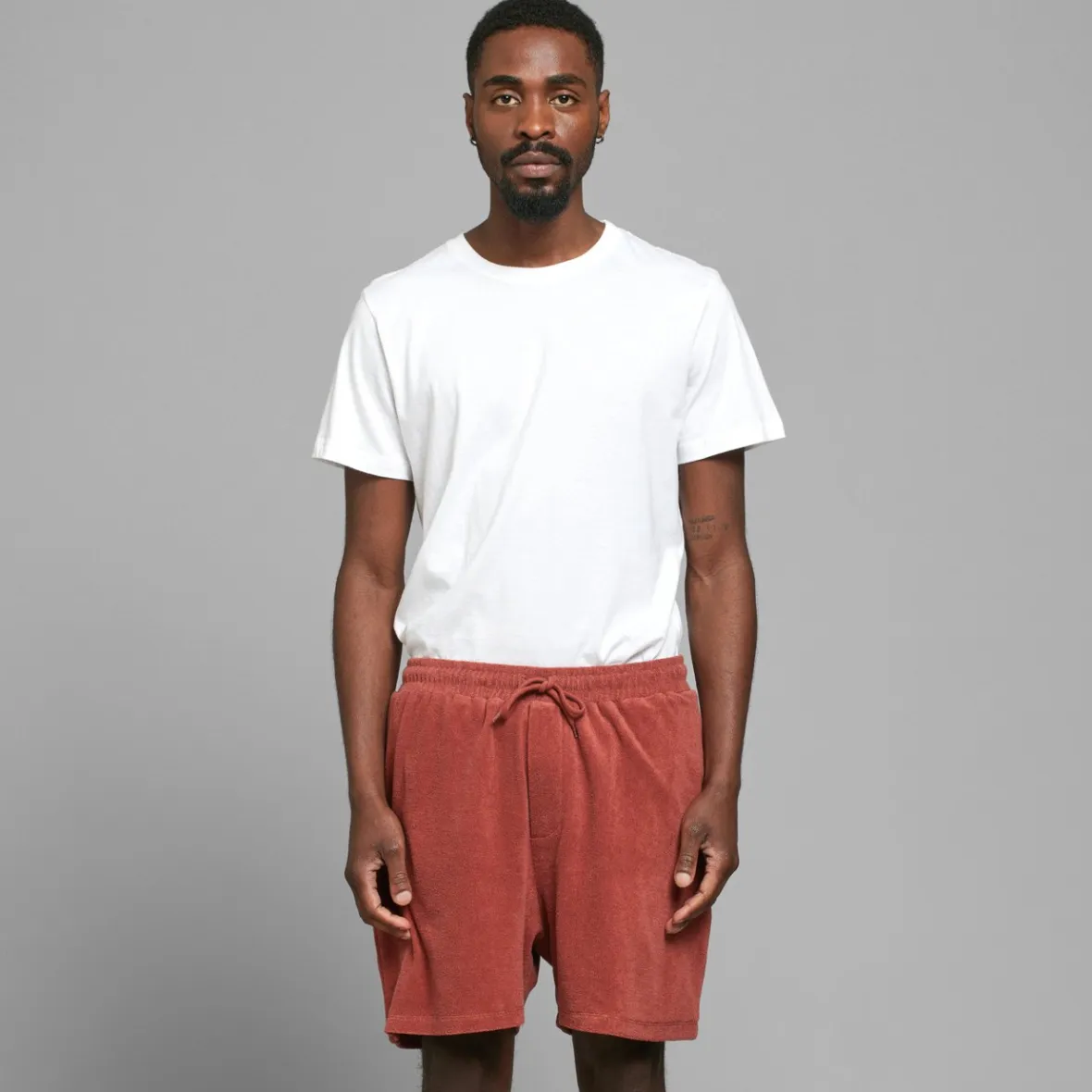 Best Terry Shorts Essingen Copper Brown Outlet