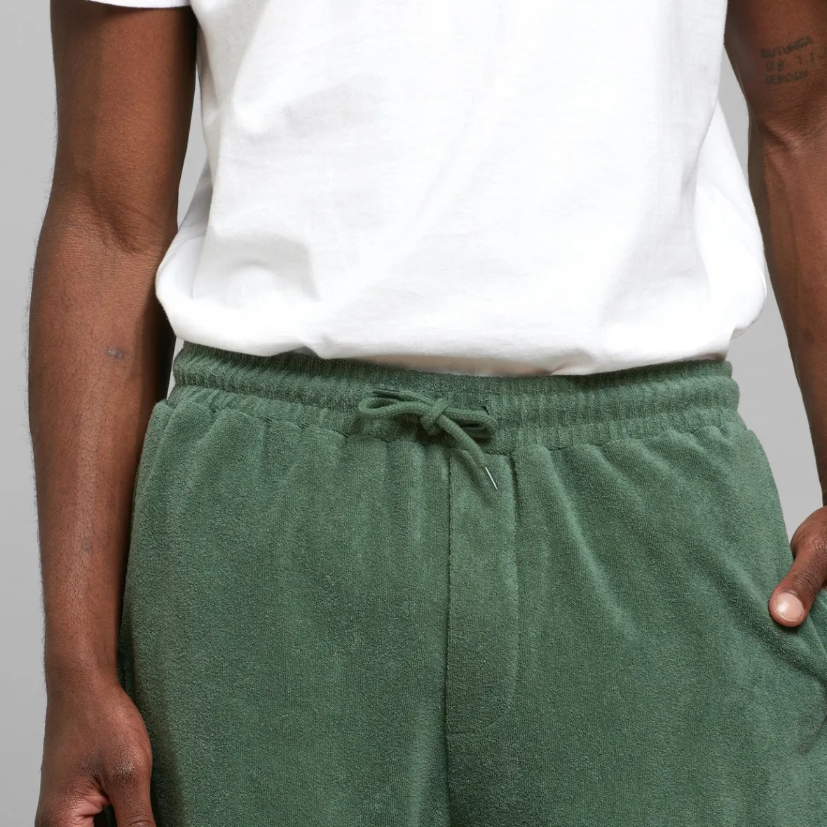 Shop Terry Shorts Essingen Duck Green Outlet