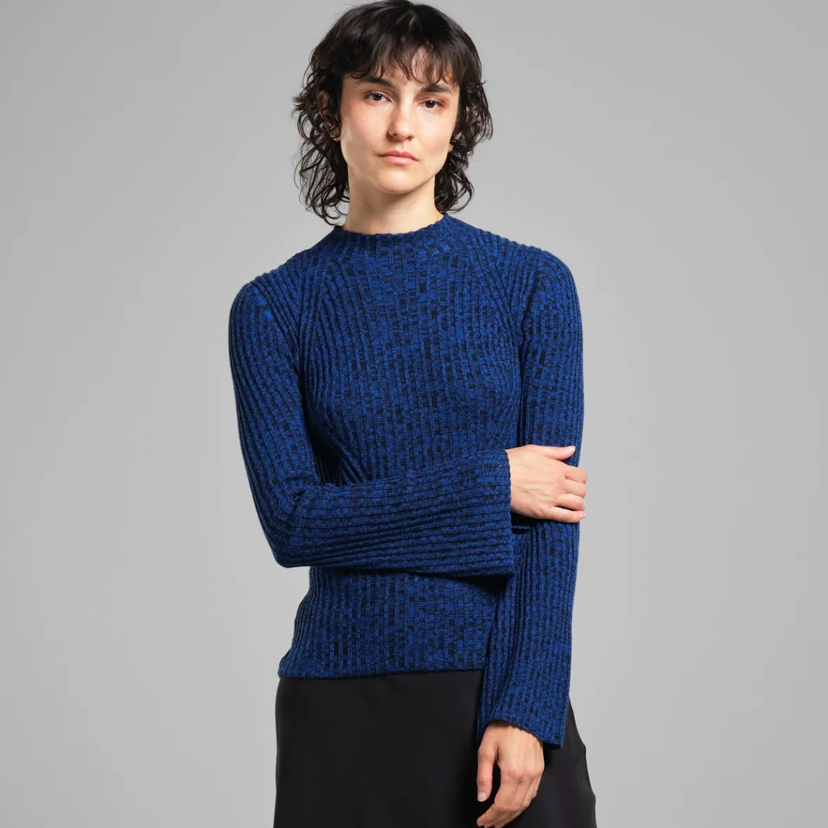 Cheap Top Fide Blue Women Knitwear | Tops