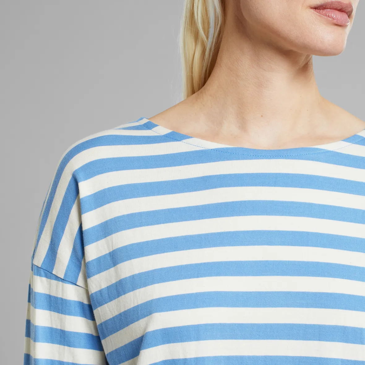 Outlet Top Humledal Stripes Della Blue Women Tops