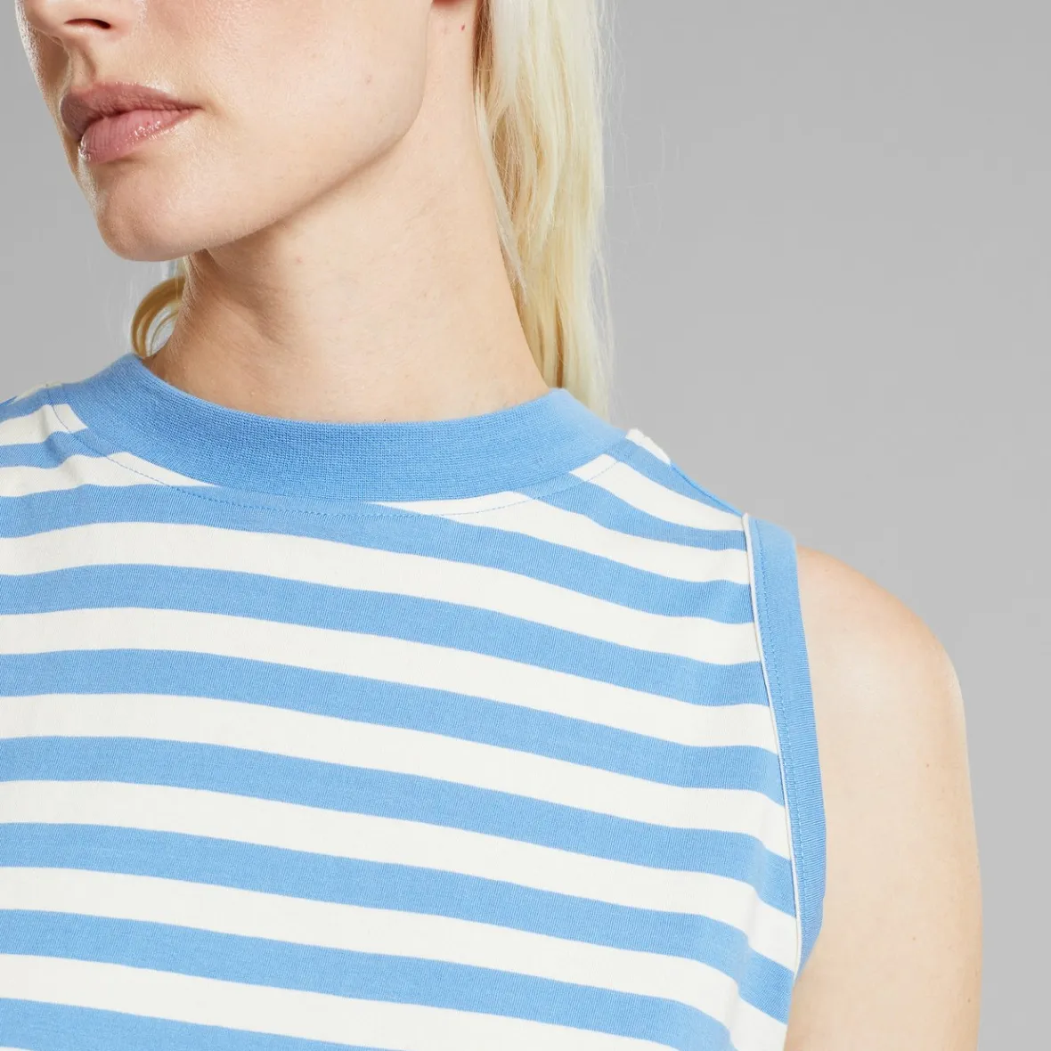 Flash Sale Top Namsos Stripes Della Blue Women Outlet