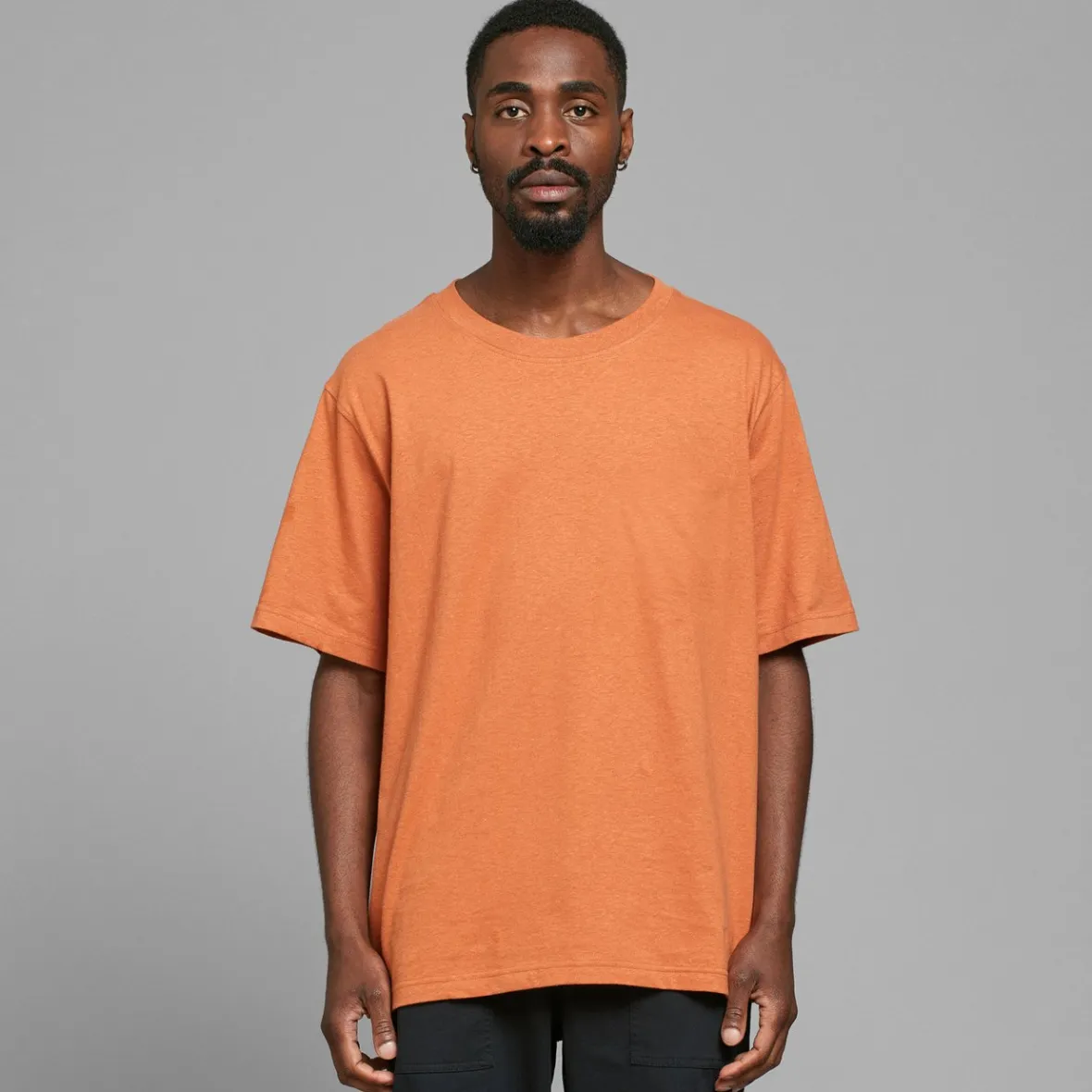 Discount T-shirt Gustavsberg Hemp Sunburn Orange Outlet