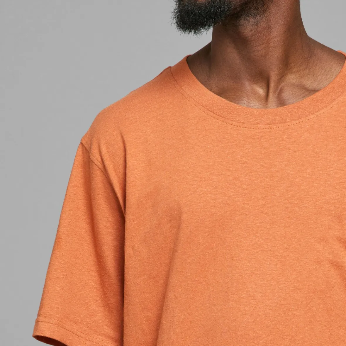 Discount T-shirt Gustavsberg Hemp Sunburn Orange Outlet