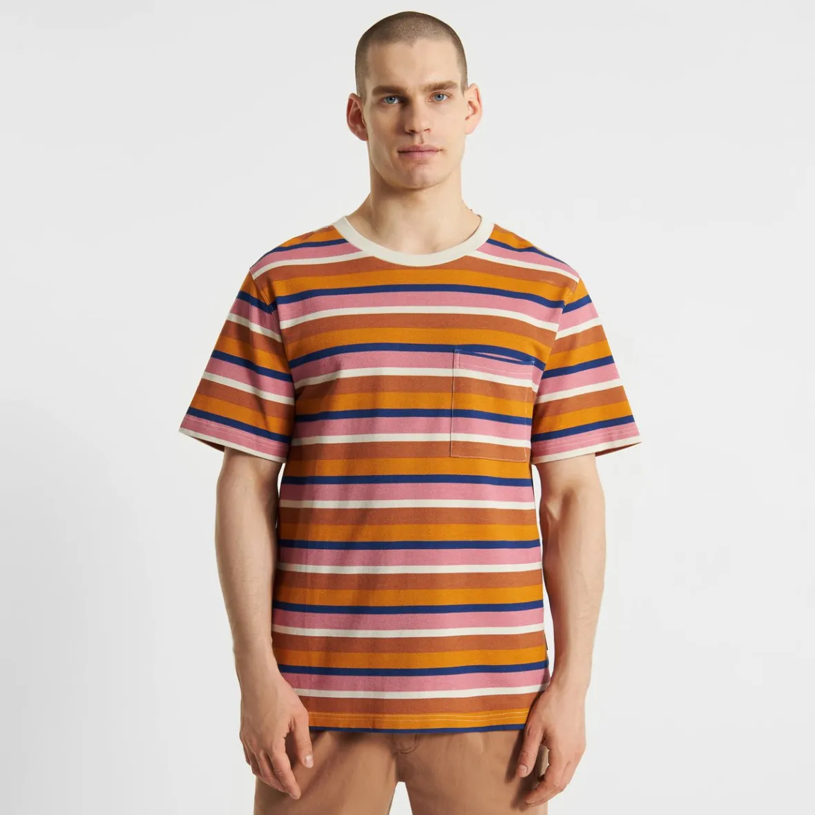 Hot T-shirt Gustavsberg Stripe Multi Color Outlet