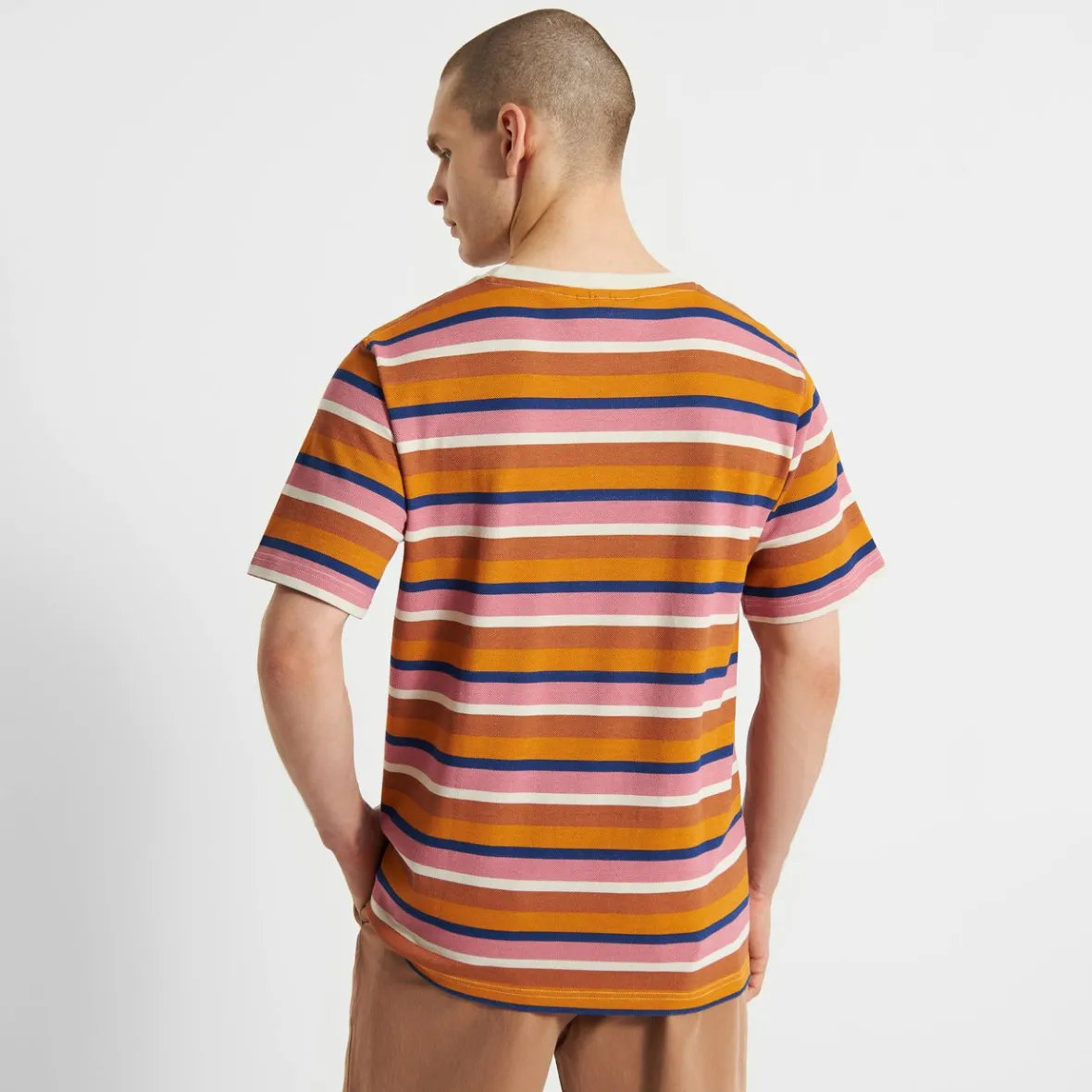 Hot T-shirt Gustavsberg Stripe Multi Color Outlet