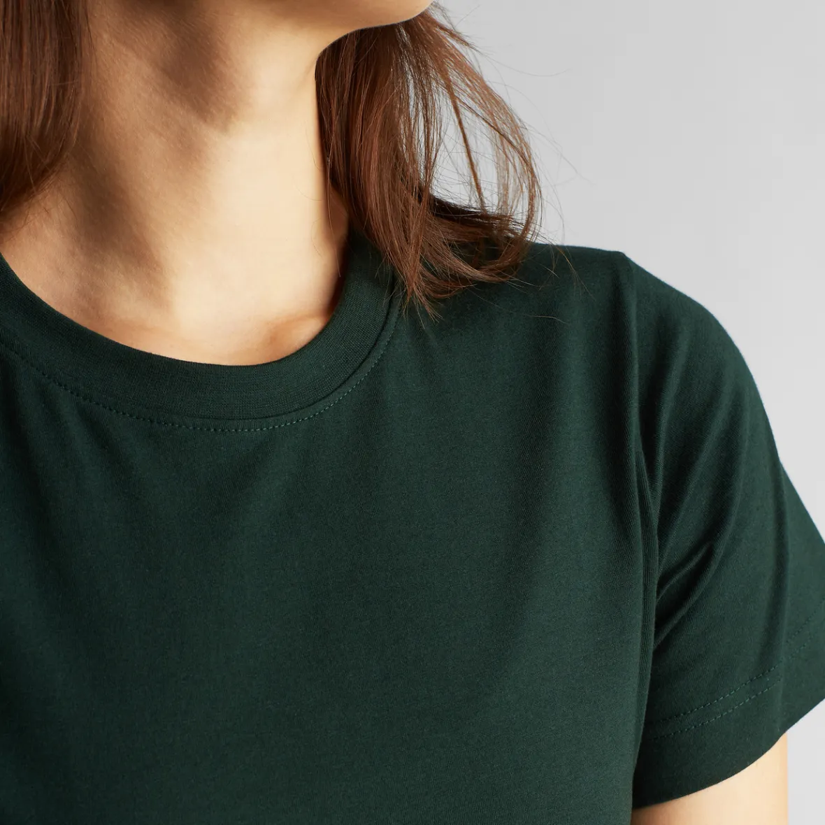 Best T-shirt Mysen Base Dark Green Women Outlet