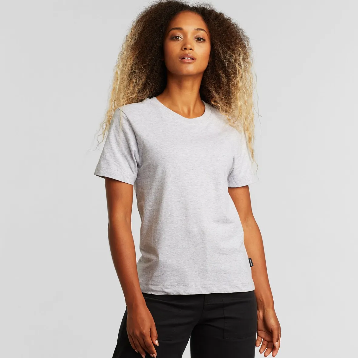 Best T-shirt Mysen Base Grey Melange Women Outlet