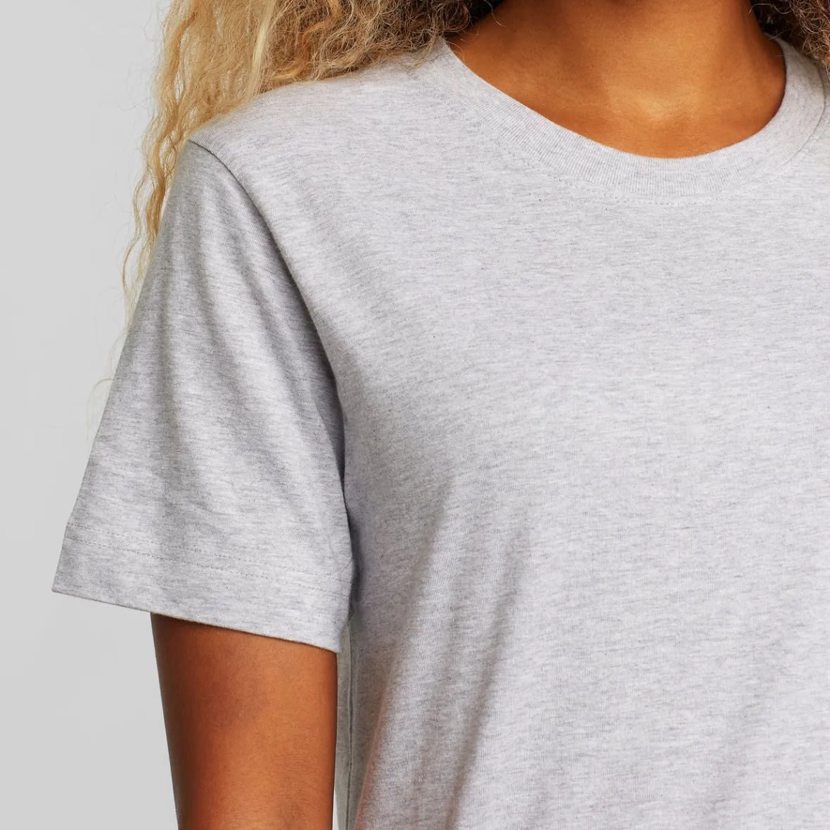 Best T-shirt Mysen Base Grey Melange Women Outlet