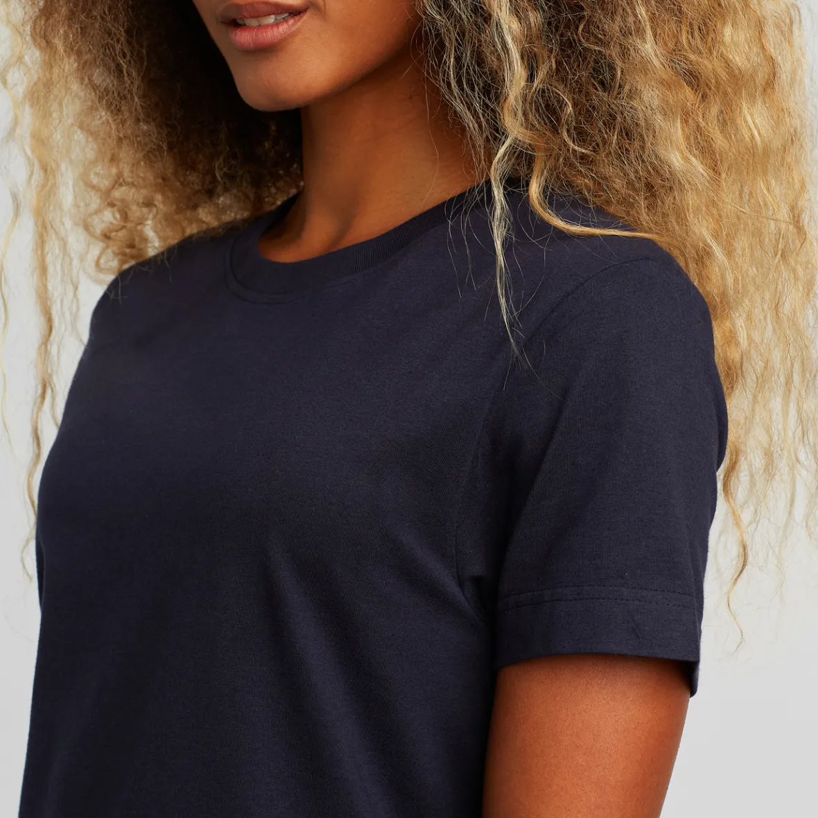 Cheap T-shirt Mysen Base Navy Women Outlet