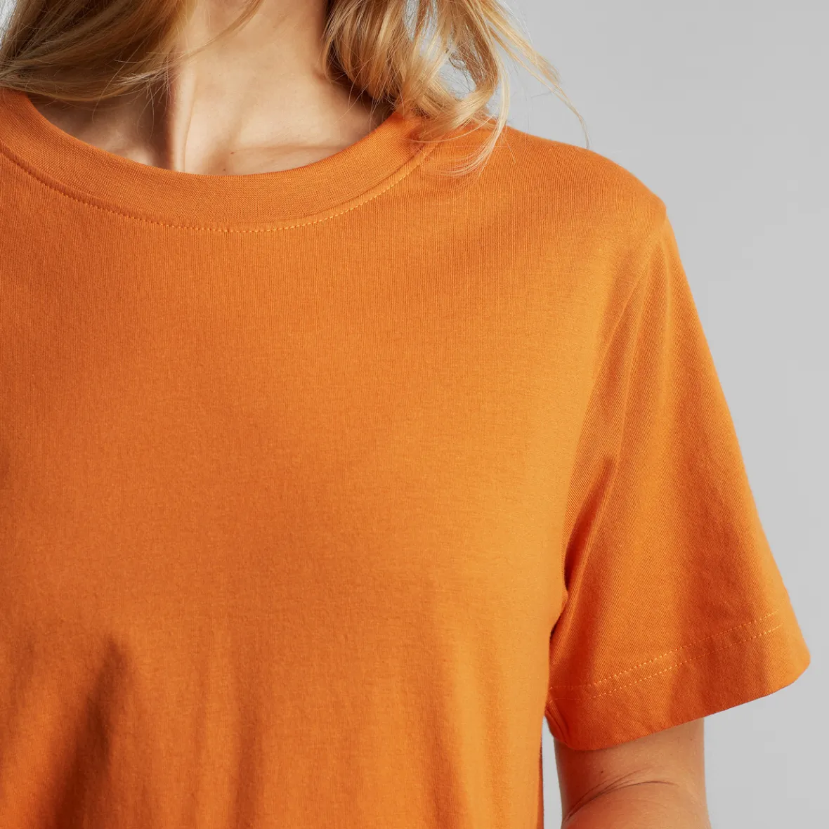 Discount T-shirt Mysen Base Orange Women Outlet