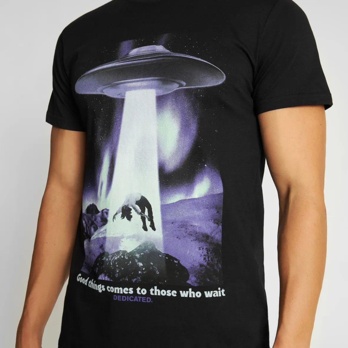 Discount T-shirt Stockholm Abducted Black T-shirts