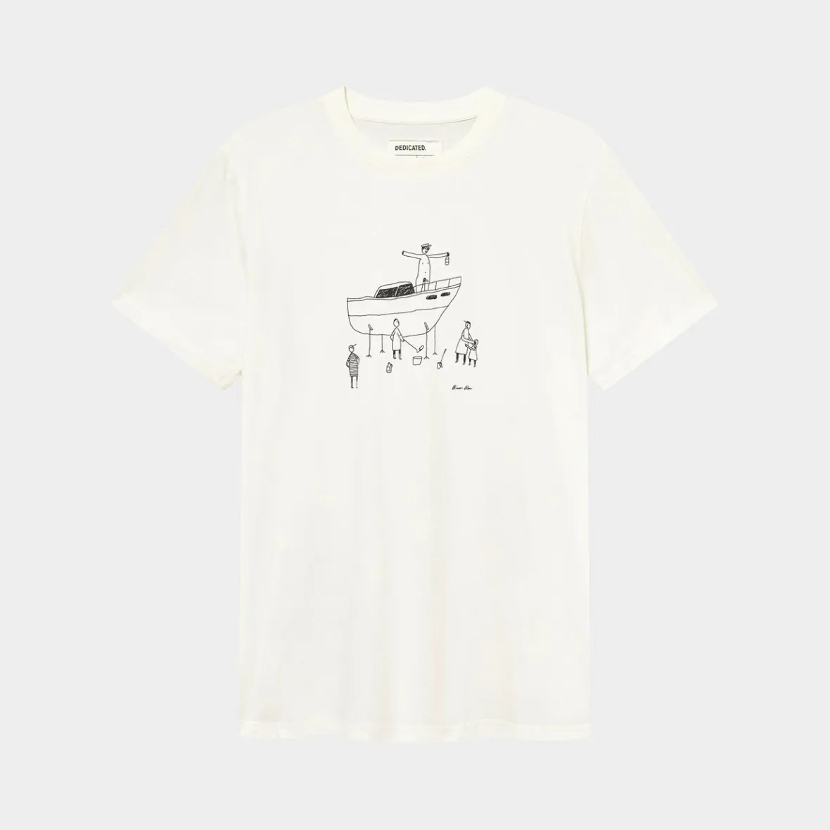 Best Sale T-shirt Stockholm All Out Boat Off-White T-shirts