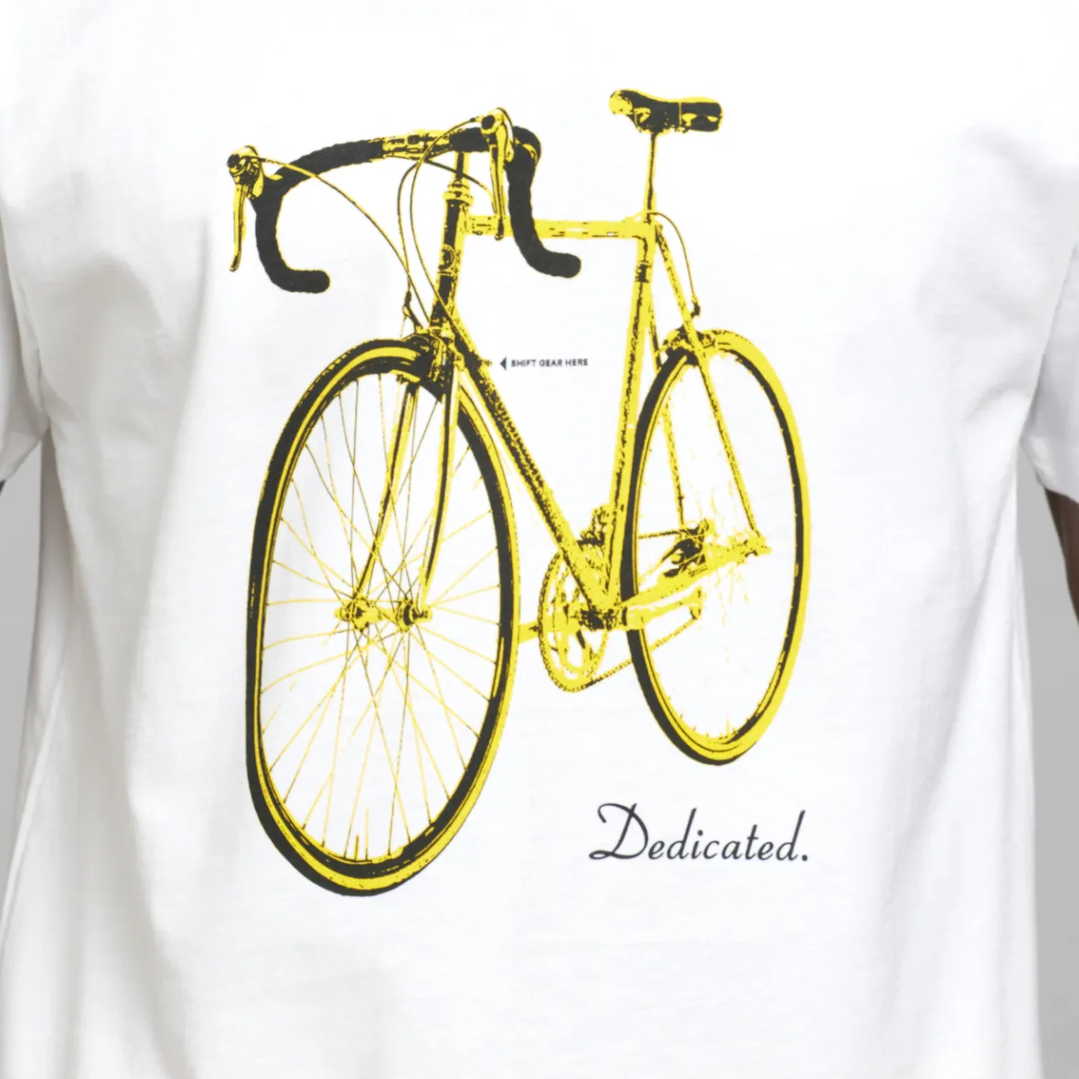 Discount T-shirt Stockholm Andy Bike White Outlet