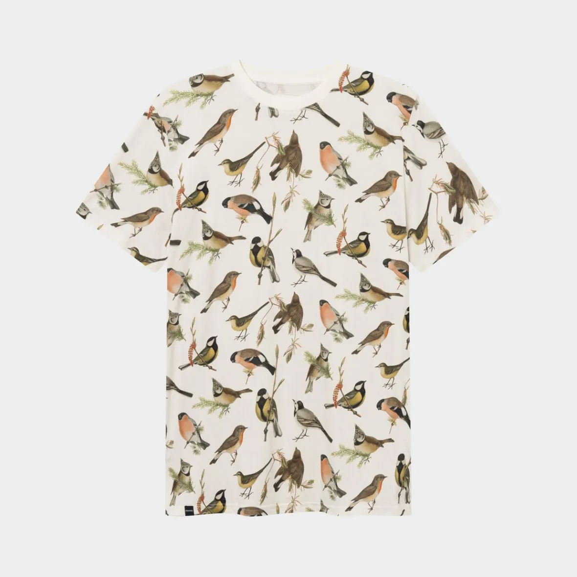 New T-shirt Stockholm Autumn Birds Off-White T-shirts