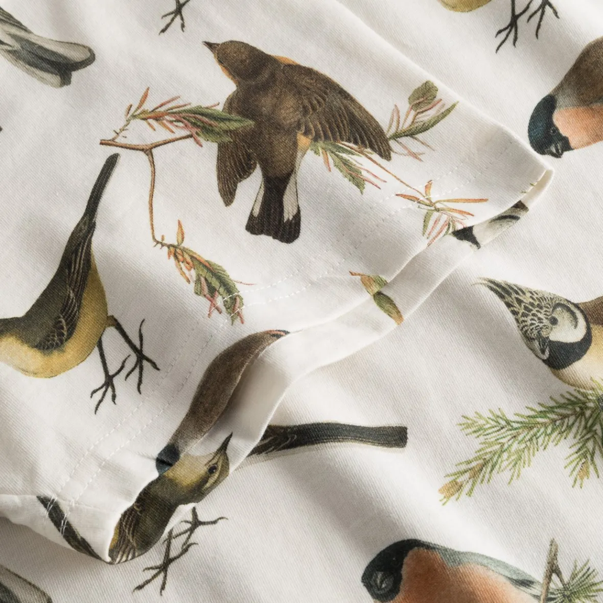 New T-shirt Stockholm Autumn Birds Off-White T-shirts