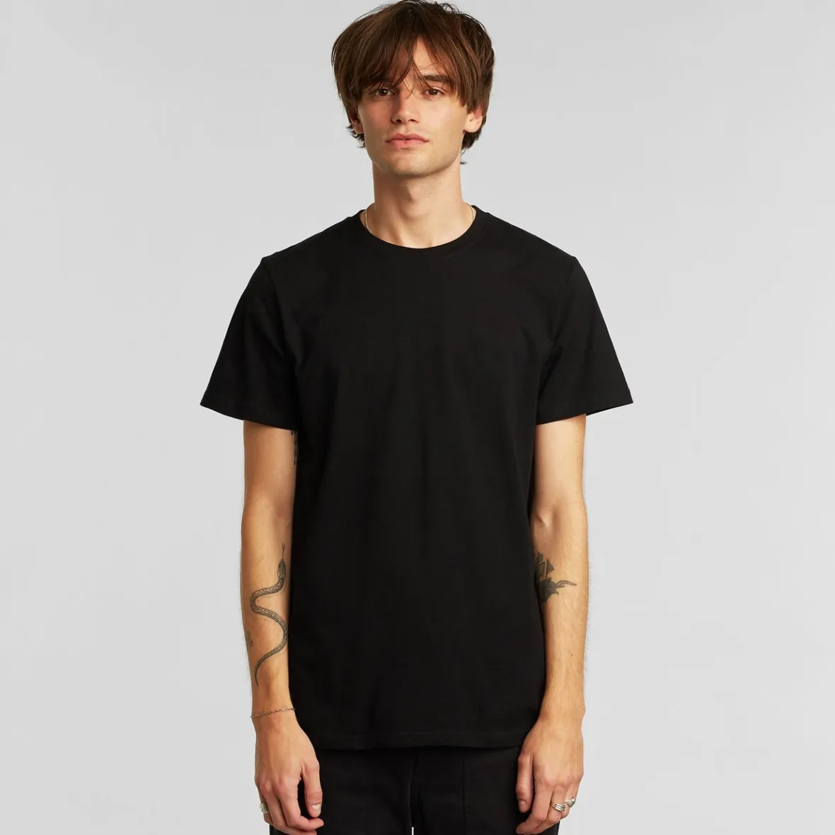 New T-shirt Stockholm Base Black Outlet