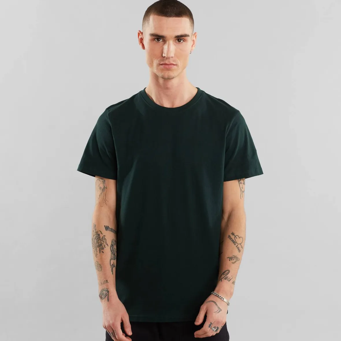 Discount T-shirt Stockholm Base Dark Green Outlet