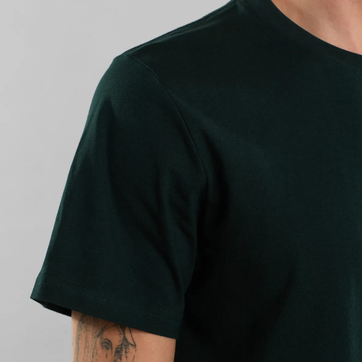 Discount T-shirt Stockholm Base Dark Green Outlet