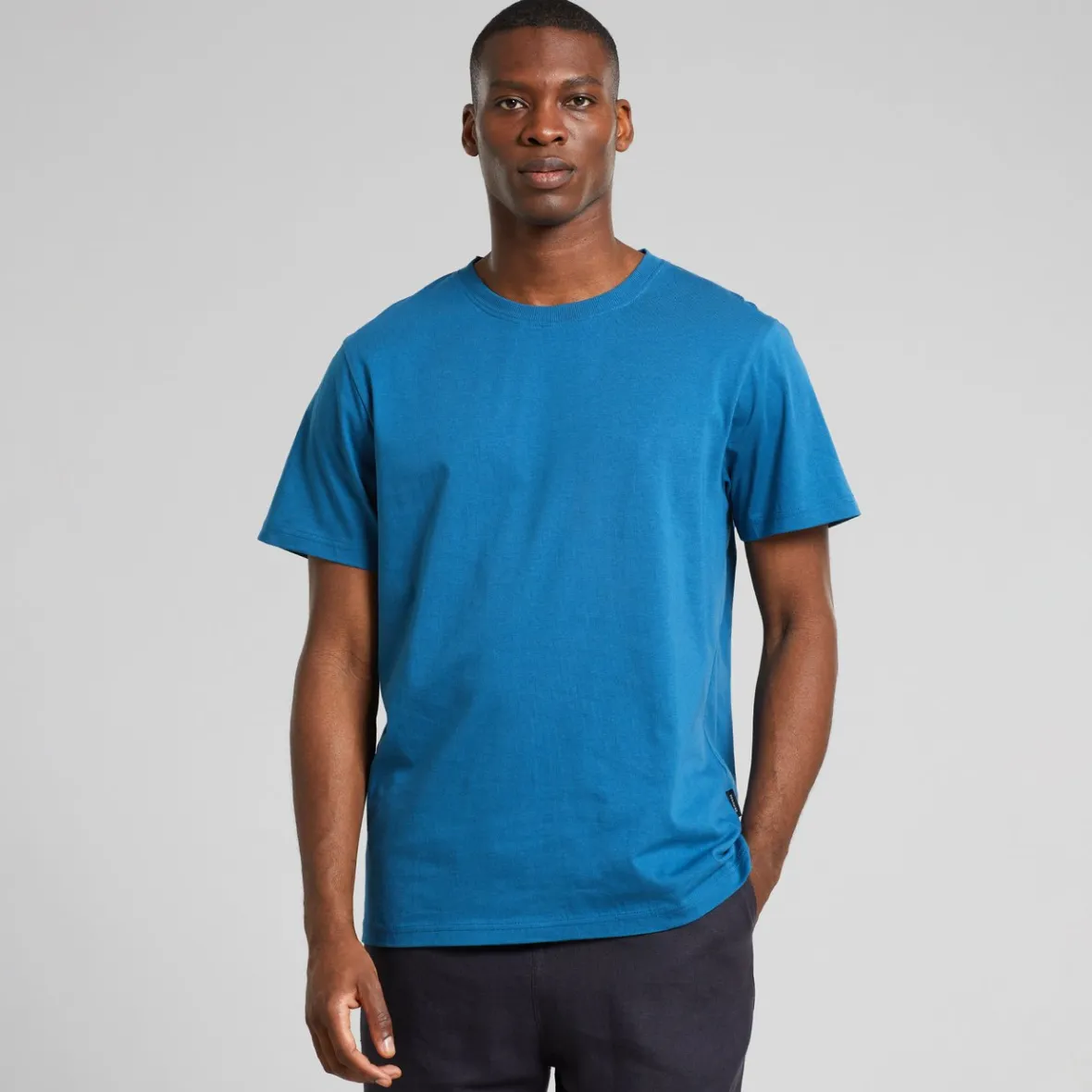 Discount T-shirt Stockholm Base Midnight Blue Base T-shirts | Basics