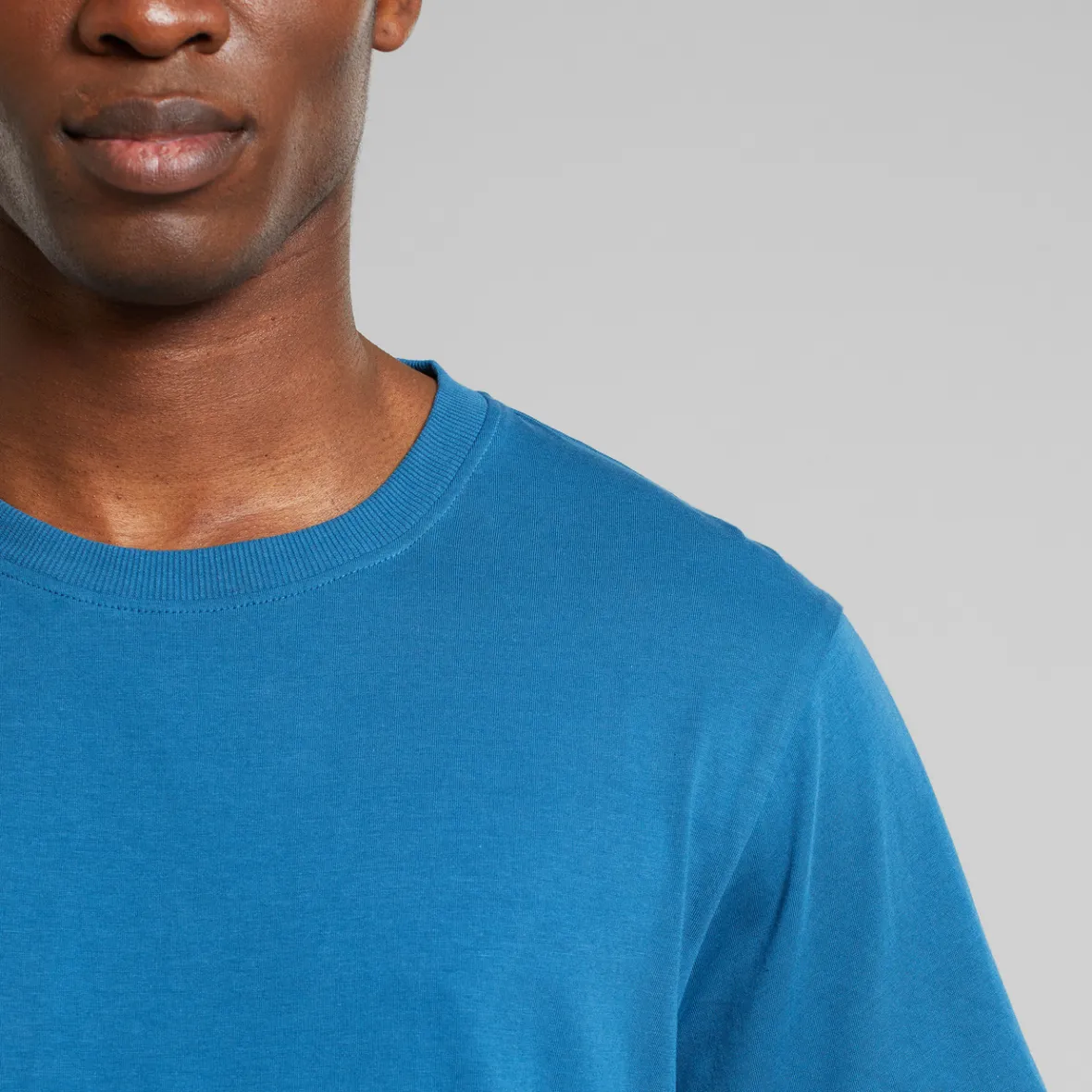 Discount T-shirt Stockholm Base Midnight Blue Base T-shirts | Basics