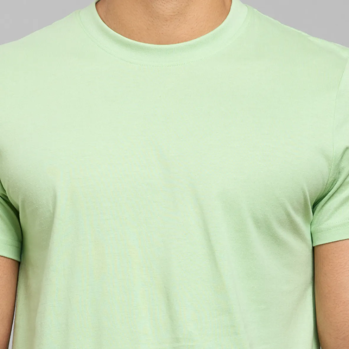 Sale T-shirt Stockholm Base Quiet Green Base T-shirts | Basics