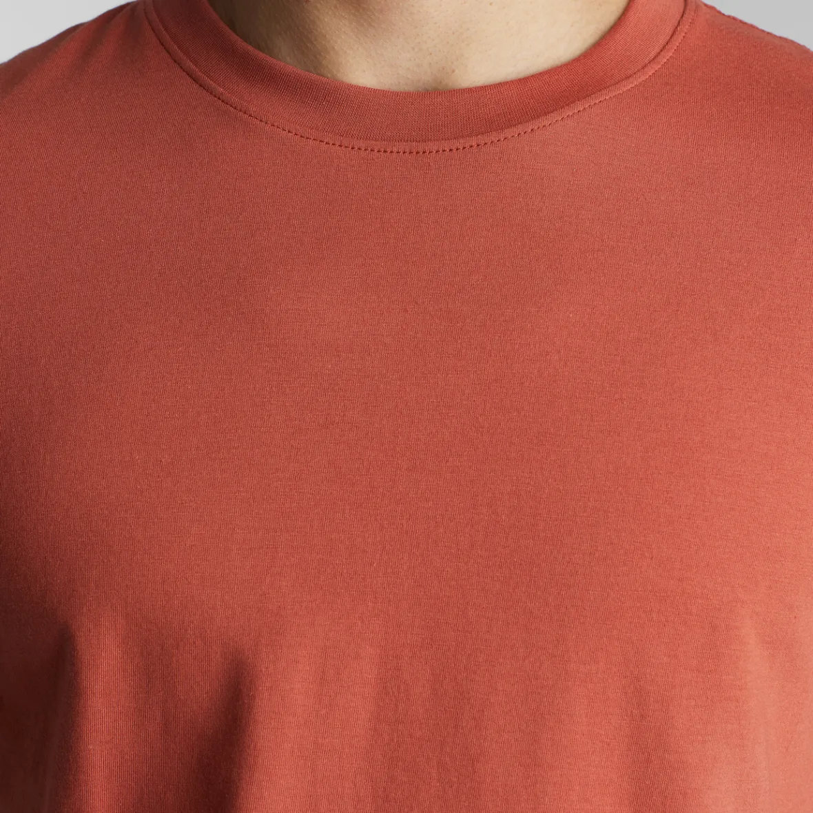 Best Sale T-shirt Stockholm Base Terracotta Red Outlet