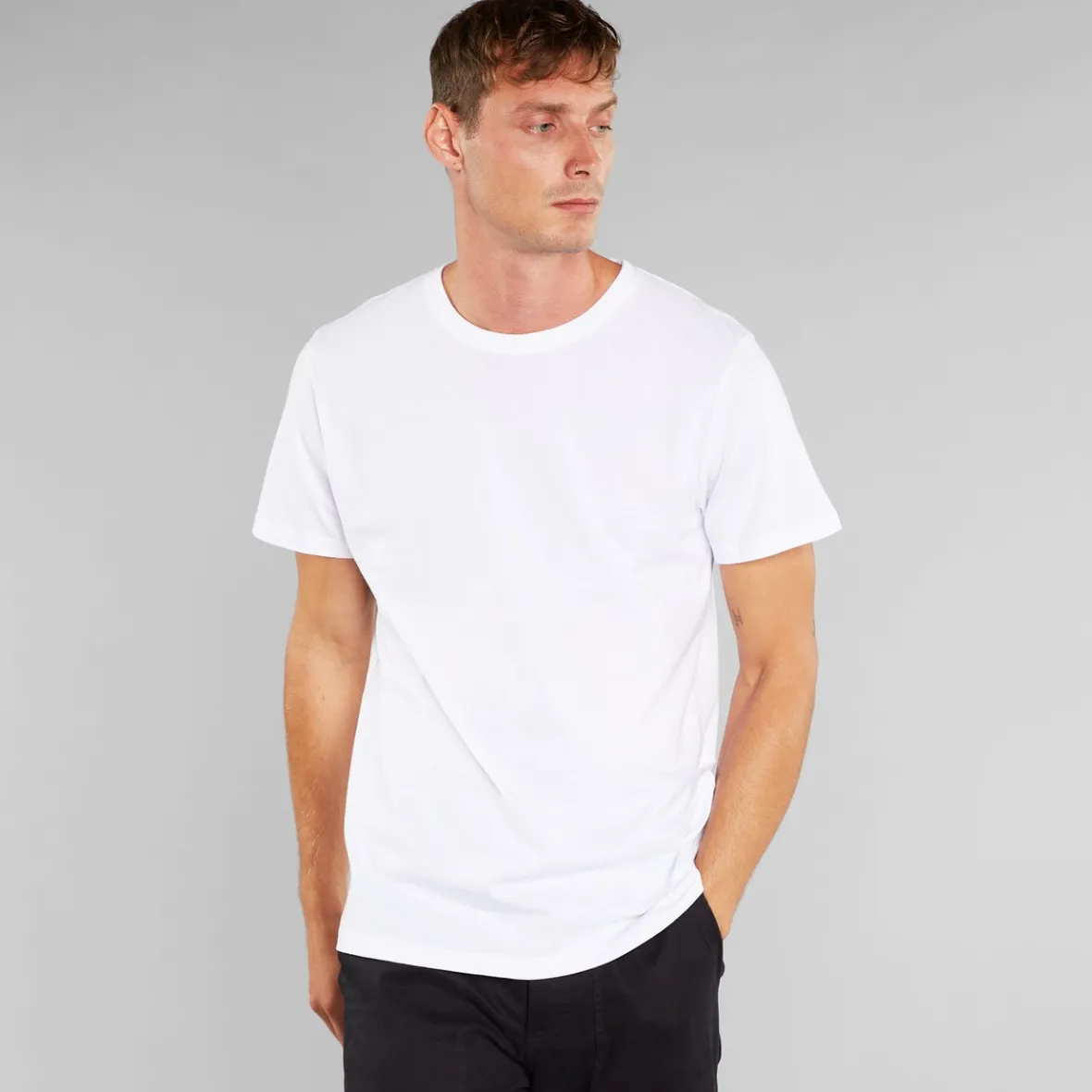 Fashion T-shirt Stockholm Base White Outlet