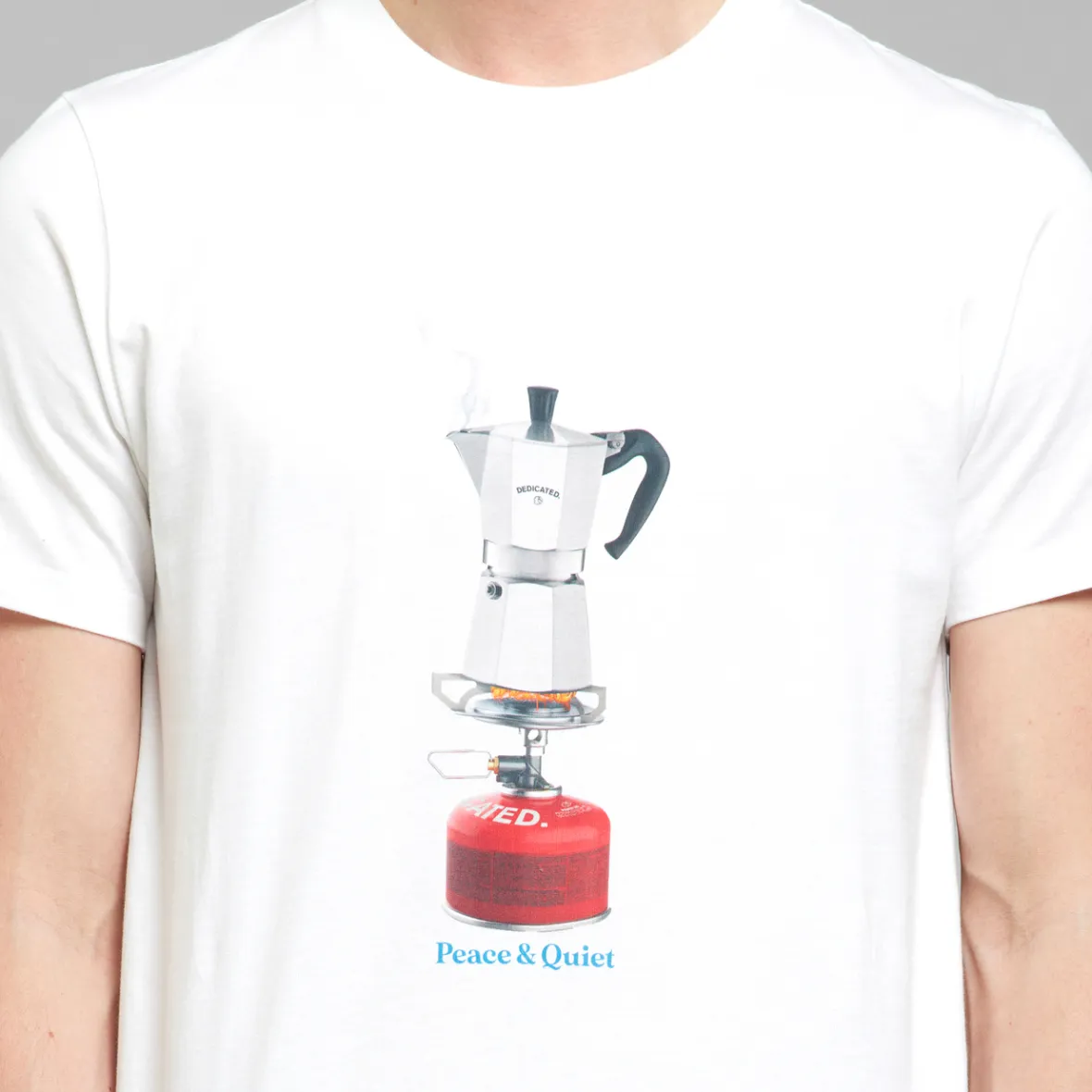 Clearance T-shirt Stockholm Boiling Coffee White Outlet