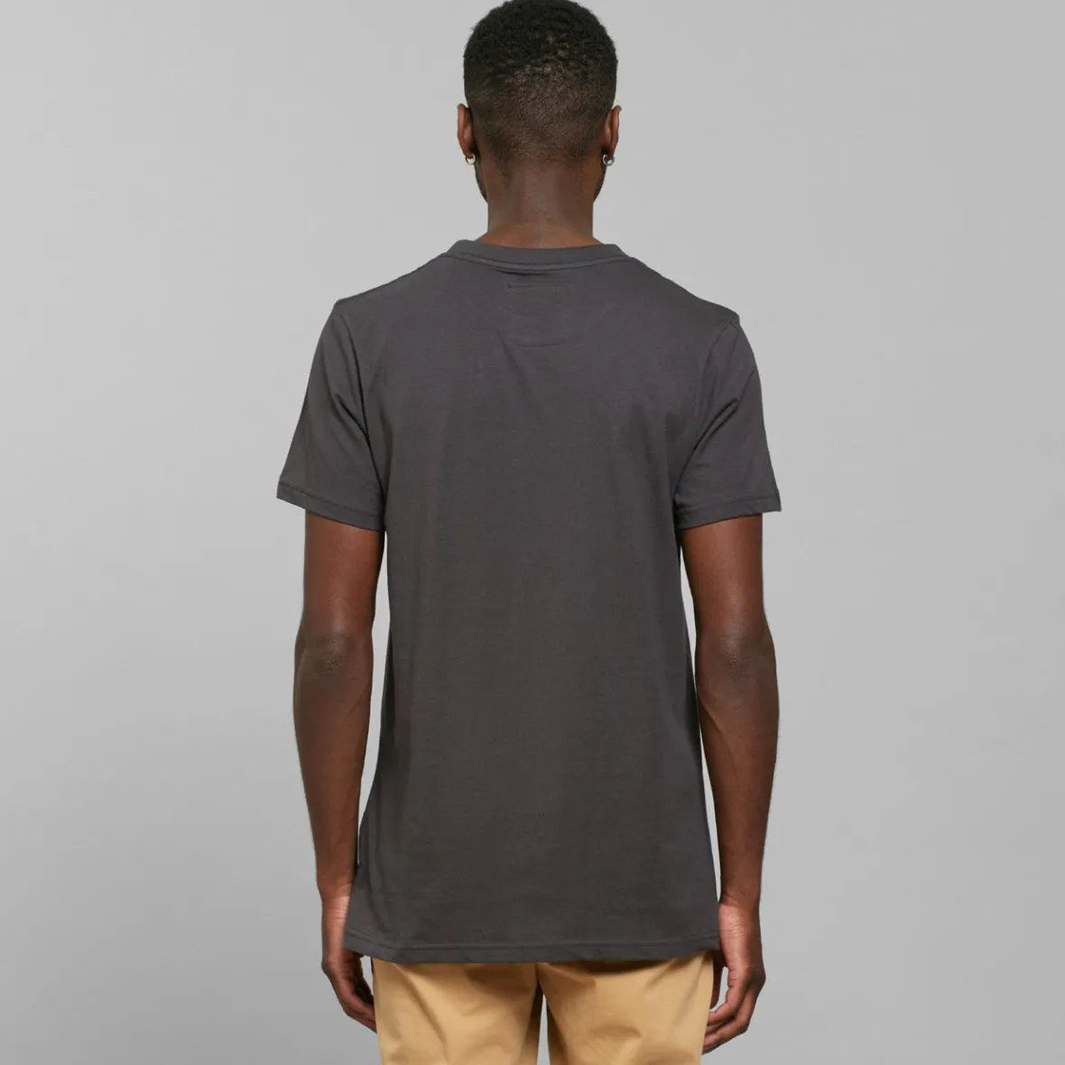 Discount T-shirt Stockholm Color Waves Charcoal Outlet