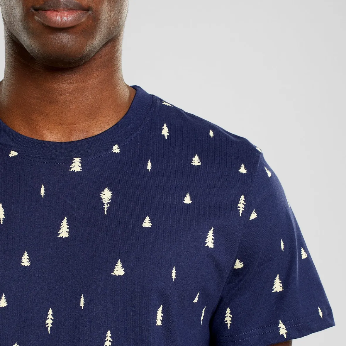 Sale T-shirt Stockholm Ditsy Trees AOP Navy Outlet